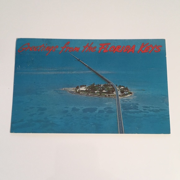Vintage Florida Keys Postcard Postmarked 1971 - Pigeon Key - Picture 12 of 12